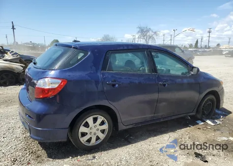 2010 Toyota Corolla Matrix from USA, damaged, VIN 2T1KU4EE5AC351597